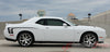 Detailed view of 2008-2023 Dodge Challenger Cuda Strobe Rear Sides Only Mopar OEM Factory Style Rear Quarter Panel Rally Vinyl Graphics 3M Stripe Kit - Passenger  View