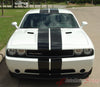 2008-2014 Dodge Challenger Rally Stripes Mopar Factory Rallye Style 10 inch Racing Vinyl Graphics 3M Decals Package