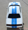 2015 2016 2017 2018 2019 2020 2021 2022 2023 Dodge Challenger Winged Rally Stripes 15 Mopar Factory Style Wide Hood Racing Vinyl Graphics- Rear Top View
