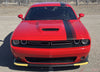 View of 2015-2023 Dodge Challenger Crush Rally Stripe 15 Offset Racing Vinyl Graphics 3M Decals Package