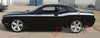 2008-2010 and 2011-2019 2020 2021 2022 2023 Dodge Challenger Classic Track Mopar Factory Style Side Vinyl Graphics 3M Decals Package - Driver Side View