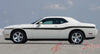 2008-2021 2022 2023 Dodge Challenger Beltline Mid Body Door Accent Mopar Style Vinyl Graphics - Driver Side View