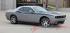 2011 2012 2013 2014 2015 2016 2017 Dodge Challenger Pursuit T/A 392 Side Stripe Side Door Panel Body Line Vinyl Graphics Stripe Package - Side View