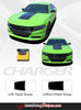 2015-2023 Dodge Charger Center Hood Vinyl Rally Stripes 3M Graphic Decal Factory Quality Mopar Style Kit