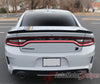 View of 2015-2023 Dodge Charger Crush Euro Style Vinyl Graphics Racing Stripes Kit 3M Factory Quality