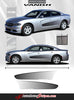 2015-2019 2020 2021 2022 2023 Dodge Charger Vanish Side Panel Mopar Style Vinyl Graphics Stripes Kit