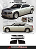 2006-2010 Dodge Charger Chargin 1 Hood Rear Quarter H/O High Output Vinyl Graphics Stripes 3M Decals Package