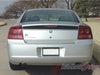 2006-2010 Dodge Charger Chargin 1 Hood Rear Quarter H/O High Output Vinyl Graphics Stripes 3M Decals Package - Trunk View Black Stripes on Silver