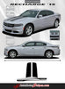 2015-2023 Dodge Charger Recharge 2 Combo Hood and Door Sides Factory Style Vinyl Graphics Stripes 3M Kit