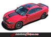 2015-2019 2020 2021 2022 2023 Dodge Charger N-Charge Rally 15 Factory Quality Mopar Style Vinyl Racing Stripes 3M Graphic Kit