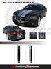 2011-2014 Dodge Charger N-Charge Rally Mopar Style Vinyl Graphic 10 Inch Racing Stripes 3M