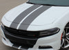 Detailed view of 2015-2023 Dodge Charger N-Charge Rally Factory Quality Mopar Style Vinyl Racing Stripes 3M Graphic Kit