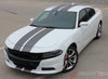 Detailed view of 2015-2023 Dodge Charger N-Charge Rally Factory Quality Mopar Style Vinyl Racing Stripes 3M Graphic Kit