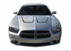 2011-2014 Dodge Charger Scallop Hood Mopar Style Vinyl Graphics 3M Stripes Decals