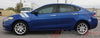 2013-2016 Dodge Dart Double Bar Hash Marks Mopar Style Hood to Fender Vinyl Graphics 3M Striping