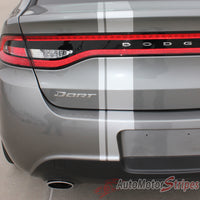 2013-2016 Dodge Dart E-Rally Mopar Style Offset Euro Racing Stripes Vinyl Graphics 3M Striping
