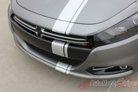2013-2016 Dodge Dart E-Rally Mopar Style Offset Euro Racing Stripes Vinyl Graphics 3M Striping