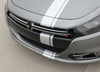 2013-2016 Dodge Dart E-Rally Mopar Style Offset Euro Racing Stripes Vinyl Graphics 3M Striping