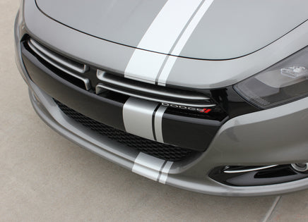 2013-2016 Dodge Dart E-Rally Mopar Style Offset Euro Racing Stripes Vinyl Graphics 3M Striping