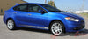 2013-2016 Dodge Dart Dash Mopar Style Side Door Lower Rocker Panel Vinyl Graphics 3M Stripes- Passenger Side View