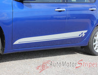 2013-2016 Dodge Dart RACE Mopar Style Lower Door Accent Rocker Panel Vinyl Graphics 3M Stripes