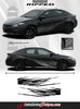 2013-2016 Dodge Dart Ripped Side Lower Body Door Rocker Panel Vinyl Graphics 3M Striping