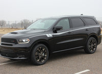 2011-Detailed view of 2021-2025 Dodge Durango Side Stripes RunAway SUV Vinyl Graphic 3M Decals Package