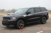 2011-Detailed view of 2021-2025 Dodge Durango Side Stripes RunAway SUV Vinyl Graphic 3M Decals Package