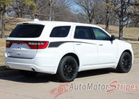 Detailed view of 2011-2024  Dodge Durango Side Stripes Propel SUV Vinyl Graphic 3M Decals Package