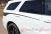 Detailed view of 2011-2024  Dodge Durango Side Stripes Propel SUV Vinyl Graphic 3M Decals Package