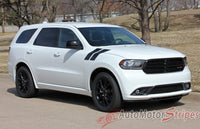 2011-2021 2022 Dodge Durango Hash Mark Stripes Double Bar SUV Hood Fender Vinyl Graphic 3M Package