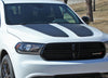 Detailed view of 2011-2024  Dodge Durango Hood Stripes Propel SUV Vinyl Graphic 3M Decals Package