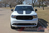 Detailed view of 2011-2024  Dodge Durango Hood Stripes Propel SUV Vinyl Graphic 3M Decals Package