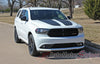 2017 Detailed view of 2018-2025  Dodge Durango Hood Stripes Propel SUV Vinyl Graphic 3M Decals Package