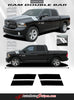 2009-2017 2018 Dodge Ram Hash Marks Double Bar Truck Hood Fender Vinyl Graphic 3M Stripe Package