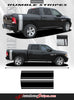 2009-2018 Dodge Ram Rumble Bee Rear Bed Truck Stripes Vinyl Graphic Package 3M Stripe Kit