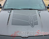 2019-2024 Dodge Ram Rebel Hood Decals 1500 Stripes Truck Vinyl Graphic 3M Stripe Package