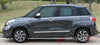 Detailed view of 2014-2020 Fiat 500L Straightaway Upper Body Accent 4-Door Stripes 3M Vinyl Graphic Kit