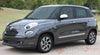 Detailed view of 2014-2020 Fiat 500L Straightaway Upper Body Accent 4-Door Stripes 3M Vinyl Graphic Kit