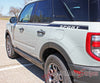 2021 2022 2023 2024 2023 Ford Bronco Sport RIDER Side Body Stripes Upper Door Accent Decals Vinyl Graphics Kits 3M