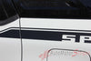 Detailed view of 2021-2025 Ford Bronco Sport RIDER Side Body Stripes Upper Door Accent Decals Vinyl Graphics Kits 3M