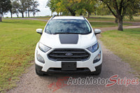 2013-2019 Ford EcoSport AMP Center Hood Accent Vinyl Graphic 3M Stripes Decal