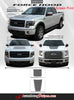 Ford F-150 Force Hood Factory Style Vinyl Decal Graphic Stripes - Screen Print Option