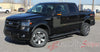 Ford F-150 Force One Factory Style Hockey Stick Side Vinyl Decal Graphic - Solid Color Option