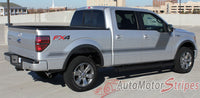 Ford F-150 Force Two Factory Style Hockey Stick Side Vinyl Decal Graphic Stripes - Screen Print Color Option