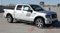 Ford F-150 Force Two Factory Style Hockey Stick Side Vinyl Decal Graphic Stripes - Screen Print Color Option
