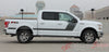 2009-2014 and 2015-2020 Ford F-150 Force Two Factory Style Hockey Stick Side Vinyl Decal Graphic Stripes - Solid Color Option