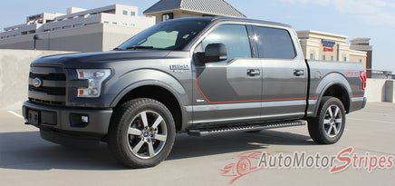 Ford F-150 Sideline Special Edition Appearance Package Style Hockey Stripe Vinyl Decal 3M Graphic