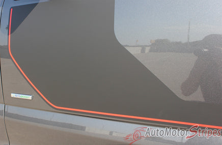 2015-2016 Ford F-150 Sideline Special Edition Appearance Package Style Hockey Stripe Vinyl Decal 3M Graphic