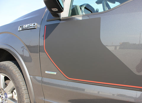 2015-2019 2020 Ford F-150 Sideline Special Edition Appearance Package Style Hockey Stripe Vinyl Decal 3M Graphic